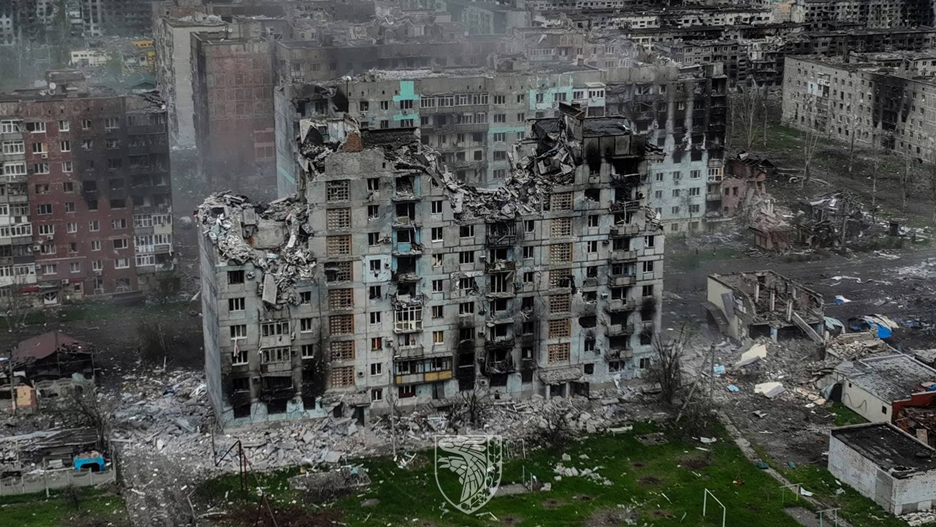 Bakhmut destroyed by russian invaders