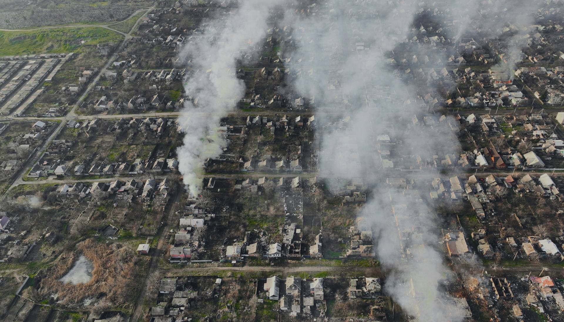 The industrial town of Bakhmut has been the scene of fierce fighting for months