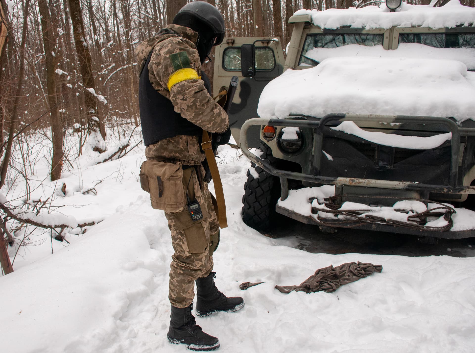 Destroyed Russian subversion and reconnaissance group in Kharkiv