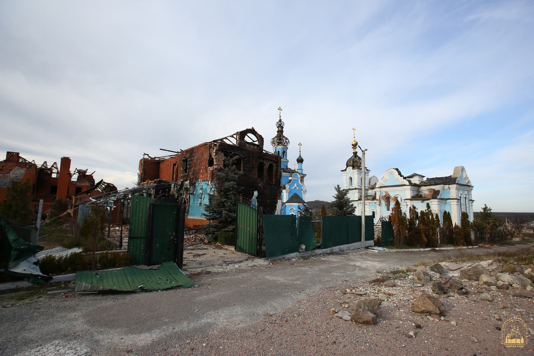 the skete of the Svyatogorsk Lavra in the village of Bohorodychne in Donetsk region