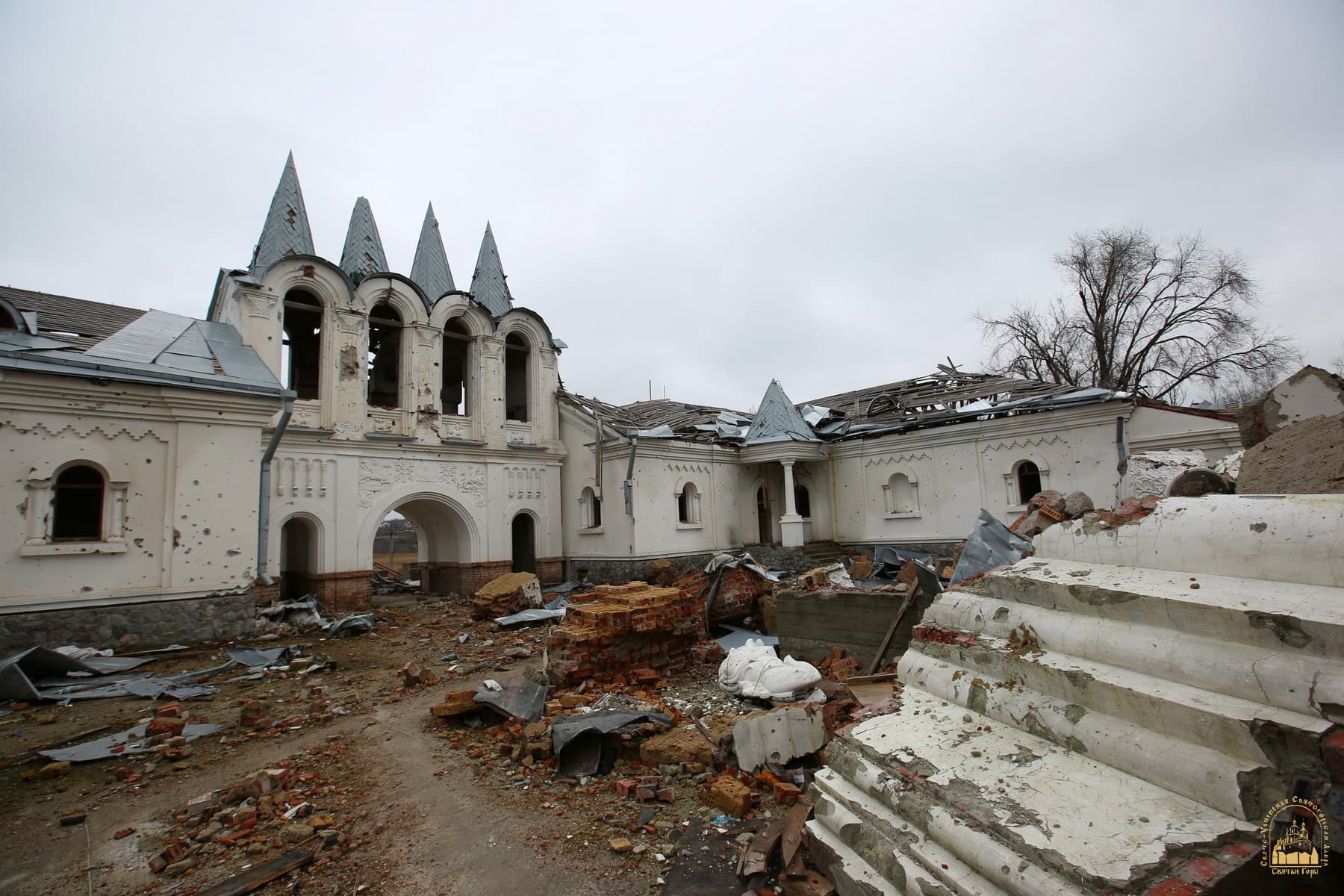 the skete of the Svyatogorsk Lavra in the village of Bohorodychne in Donetsk region