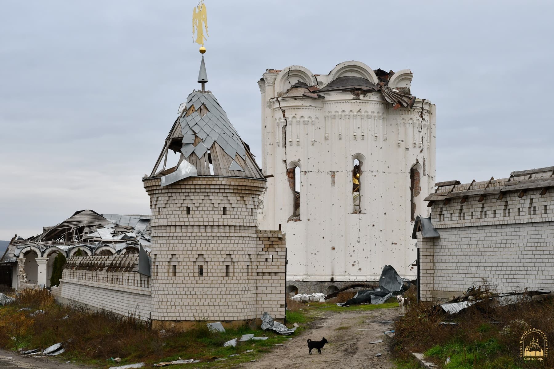 the skete of the Svyatogorsk Lavra in the village of Bohorodychne in Donetsk region