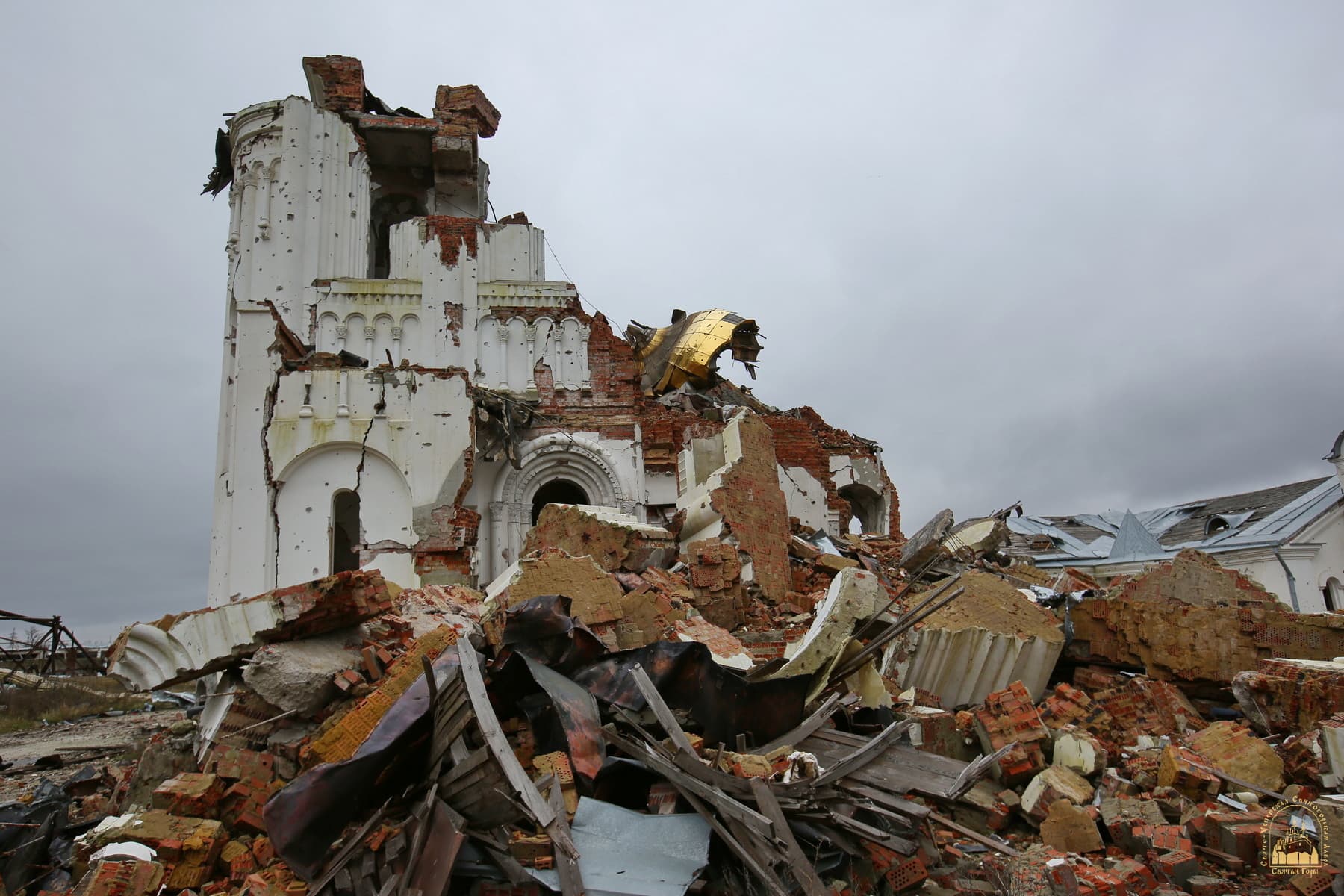 the skete of the Svyatogorsk Lavra in the village of Bohorodychne in Donetsk region