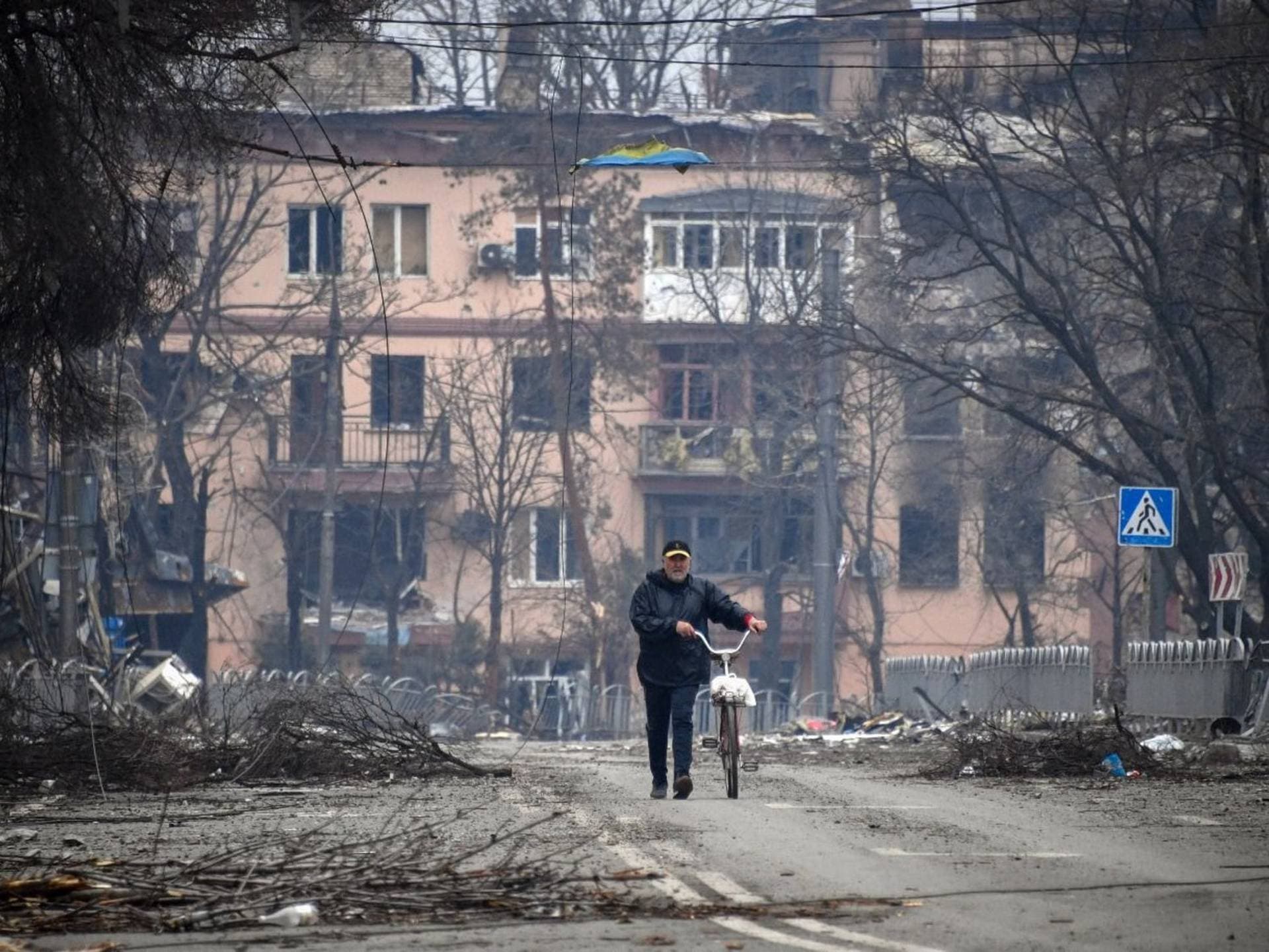 Ukrainian city of Mariupol in ruin