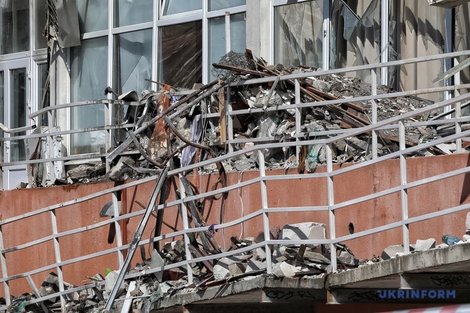 missile strikes on the city of Odesa