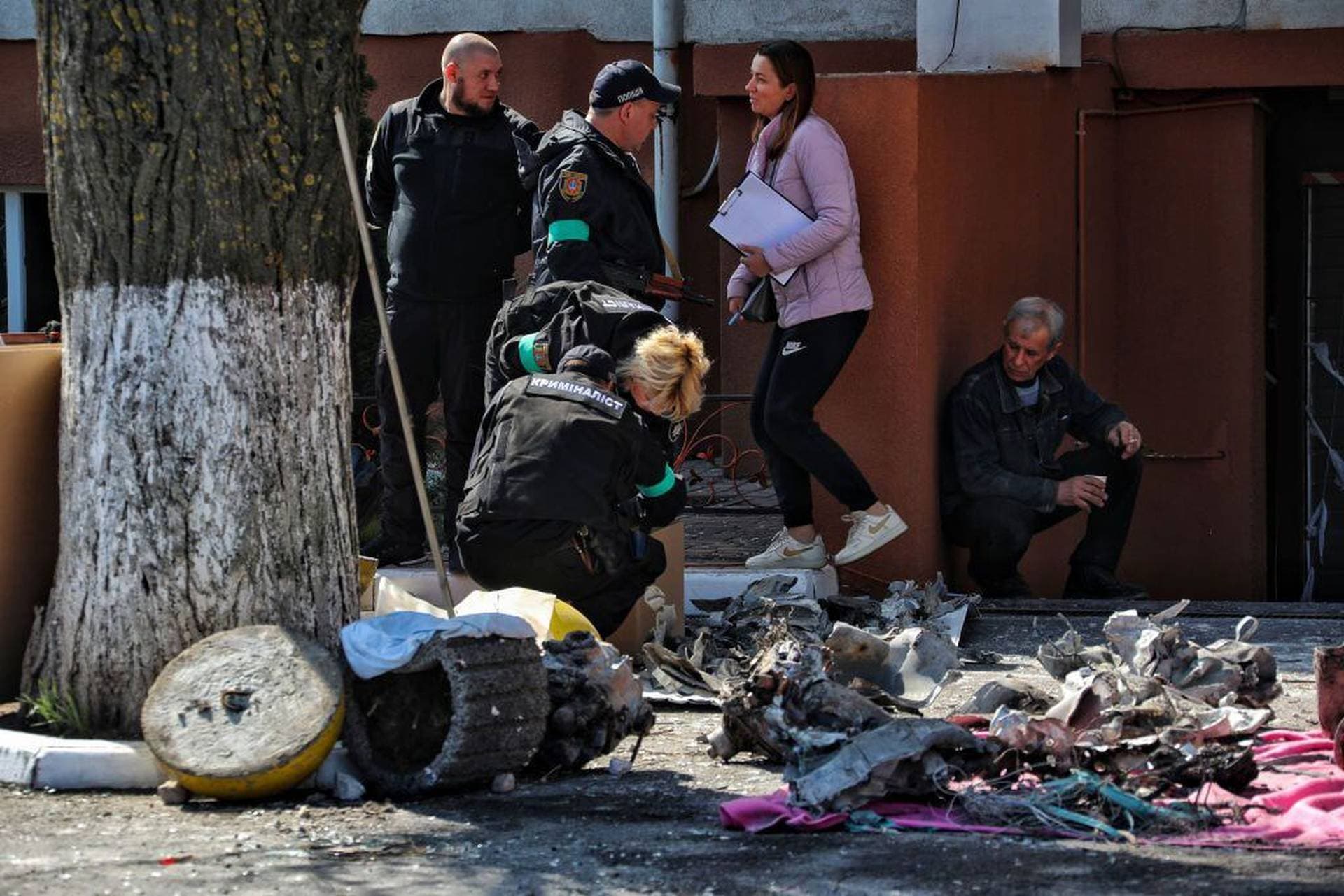 missile strikes on the city of Odesa