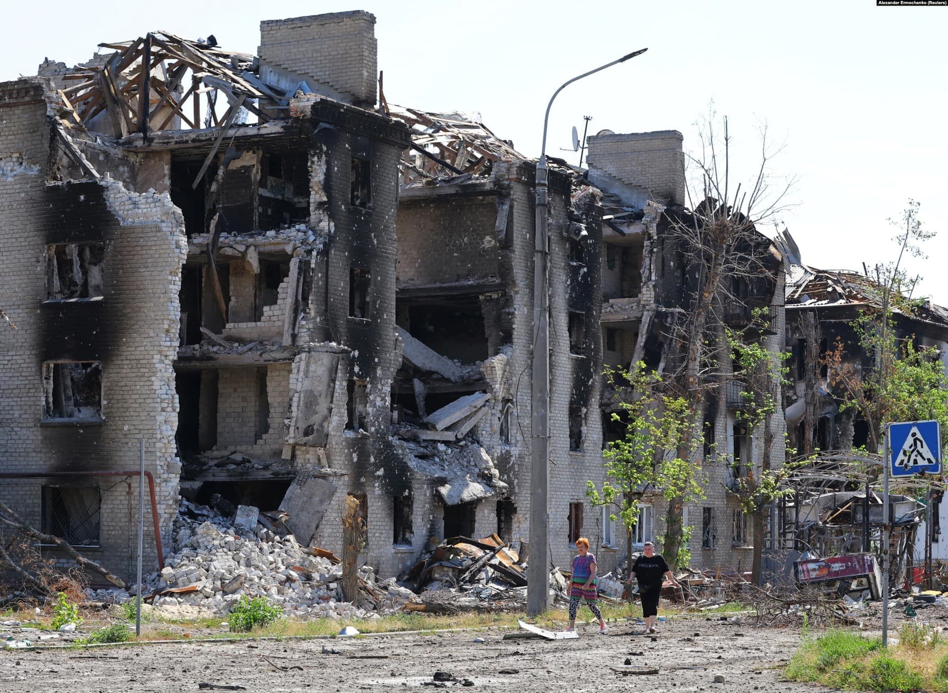 Shattered City Of Syevyerodonetsk