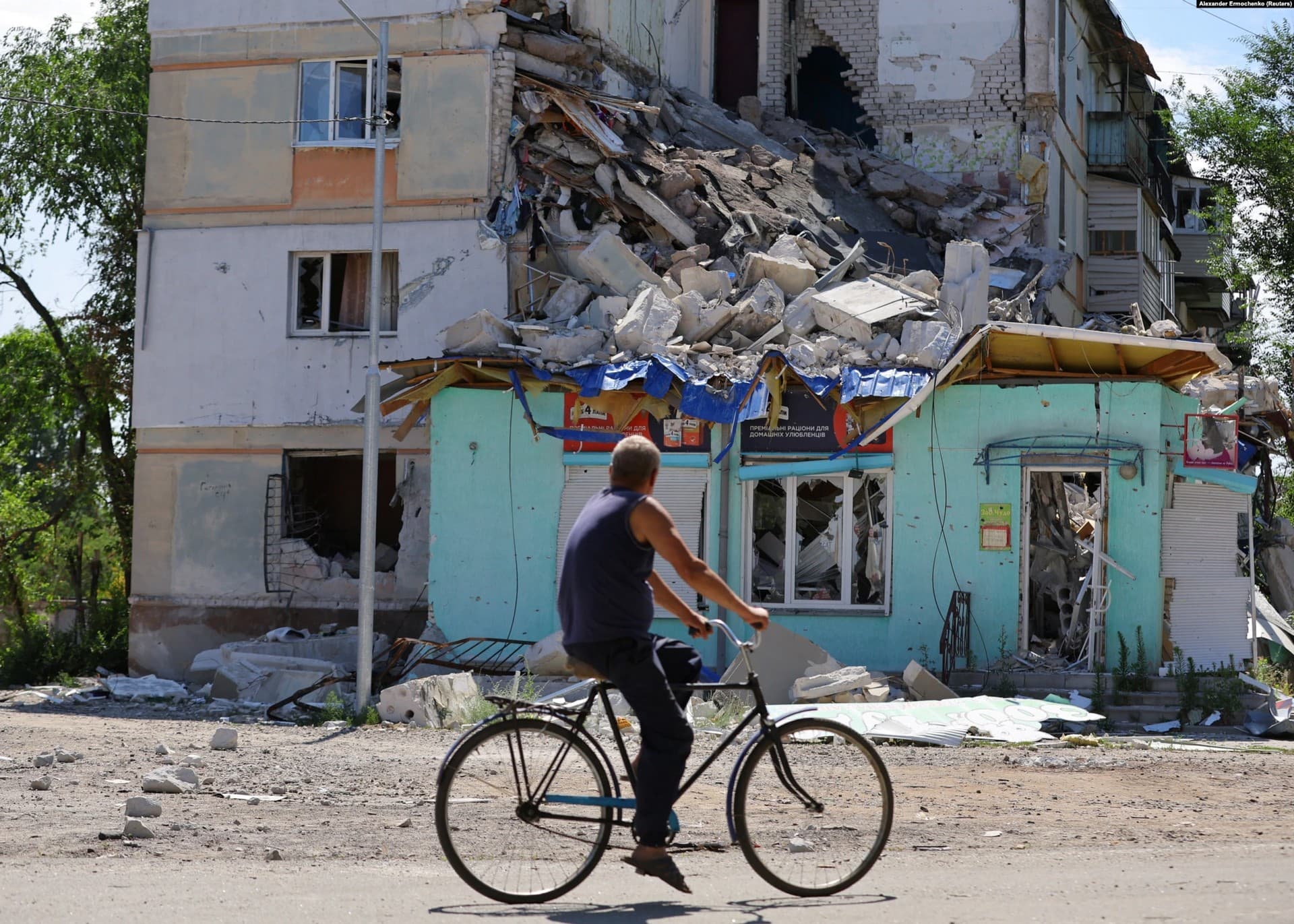 Shattered City Of Syevyerodonetsk