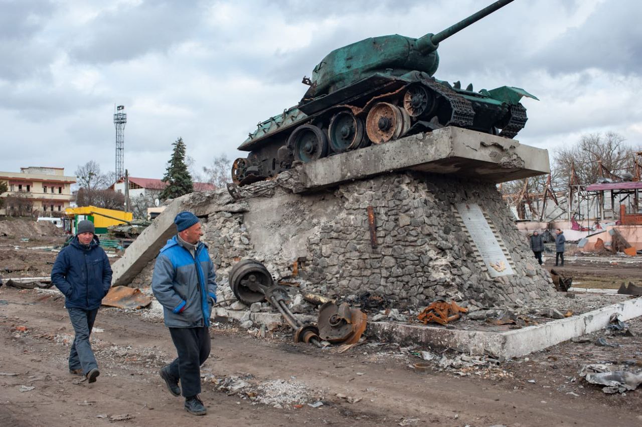 Trostyanets was liberated from the Russian occupiers