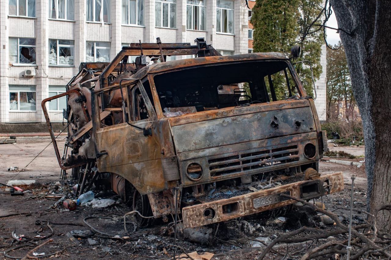 Trostyanets was liberated from the Russian occupiers